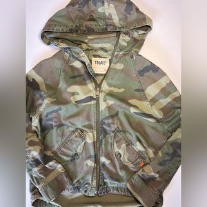 TNA camouflage crop jacket